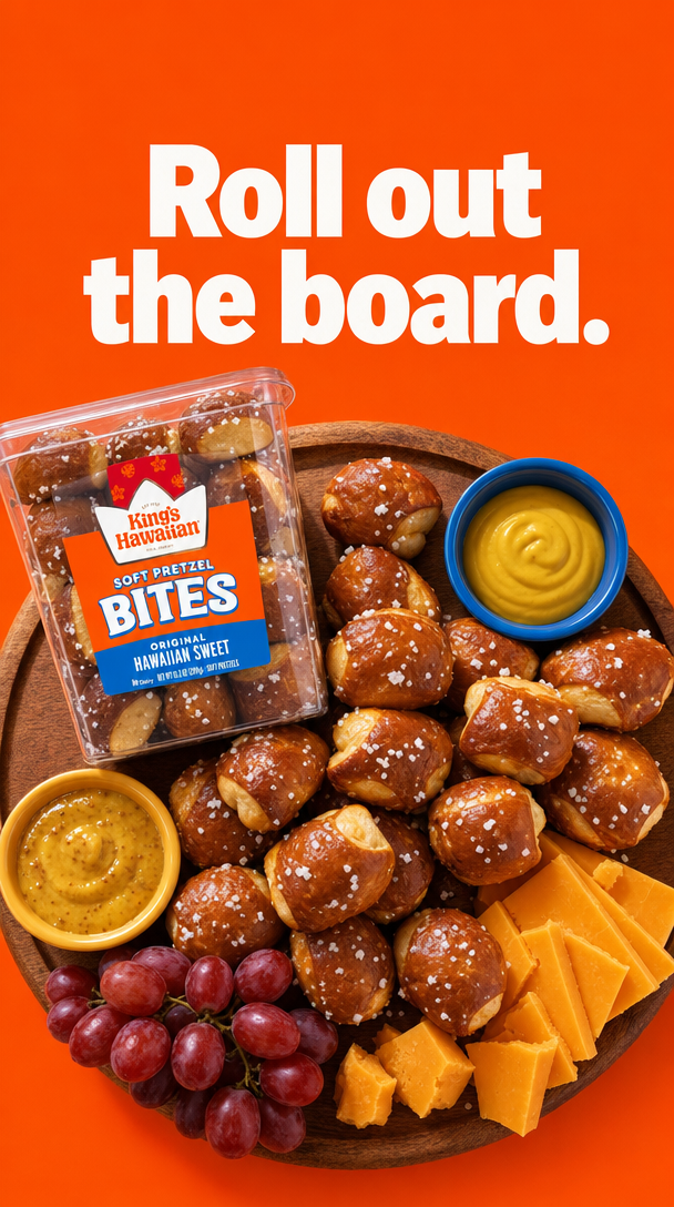 13. Roll out the board. (snack board build)