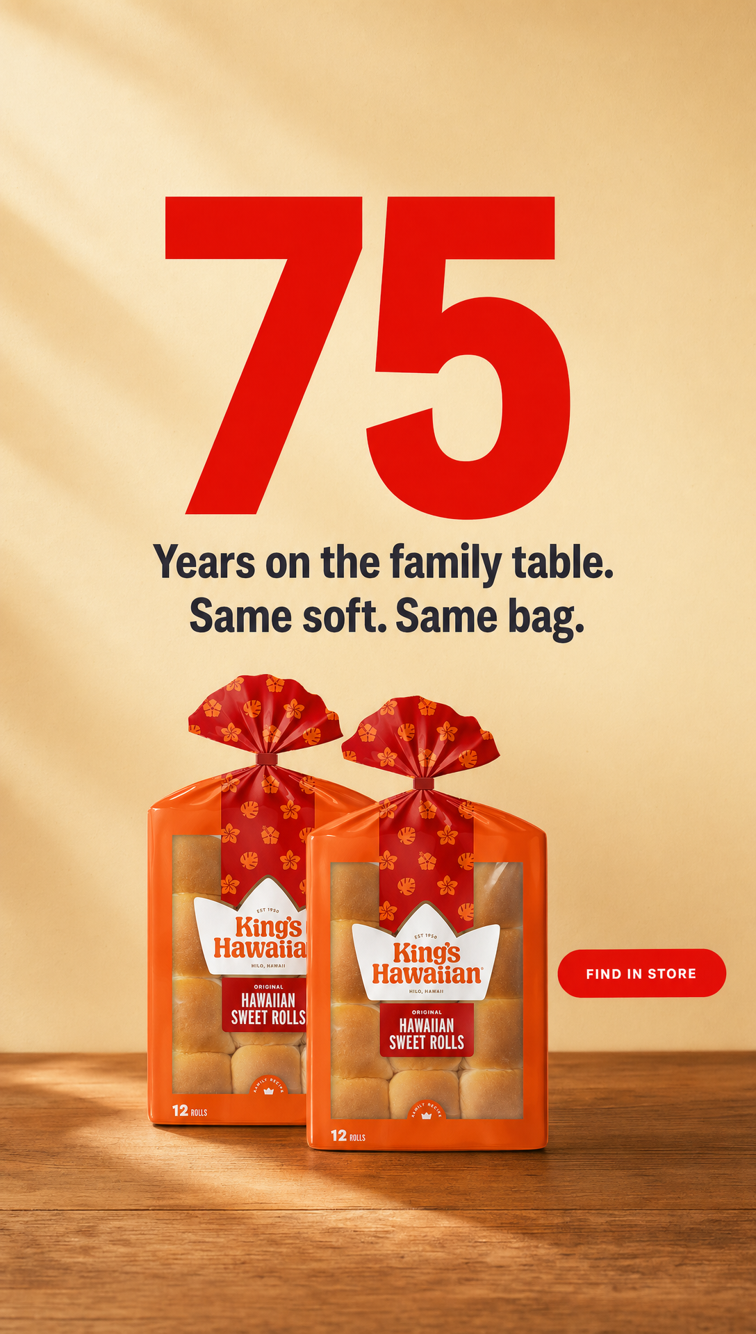 03. 75 years on the table