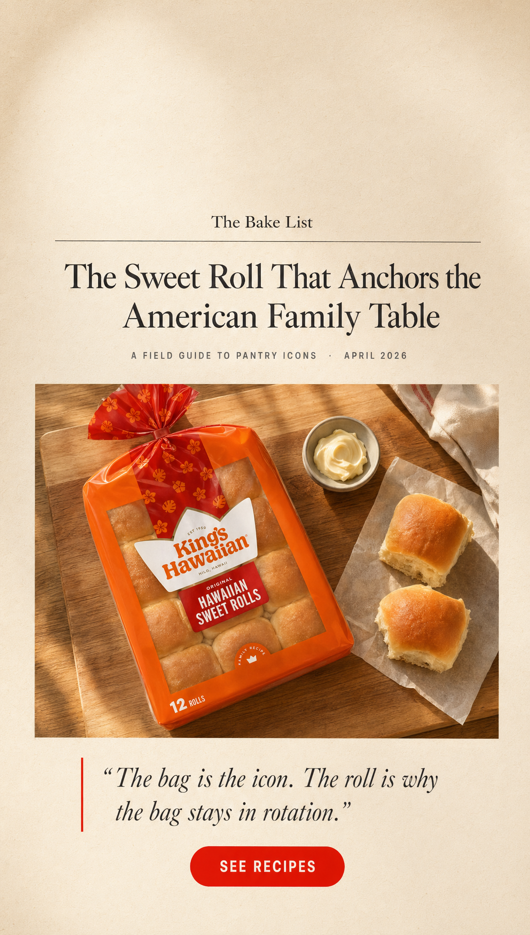 04. The Bake List press feature