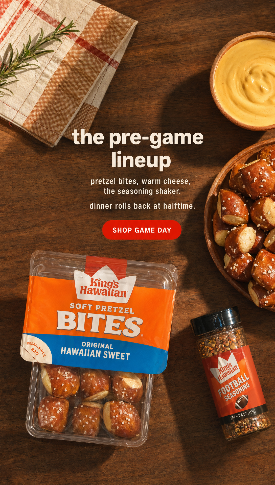 06. Tailgate overhead flat lay