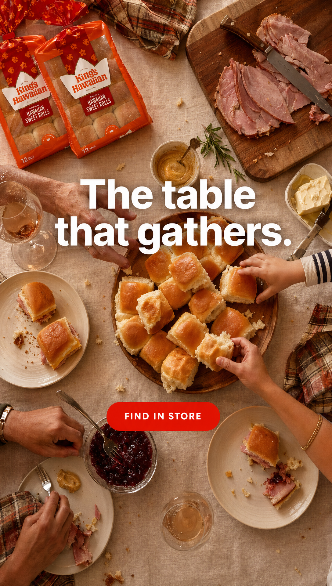 13. Chaotic holiday tablescape